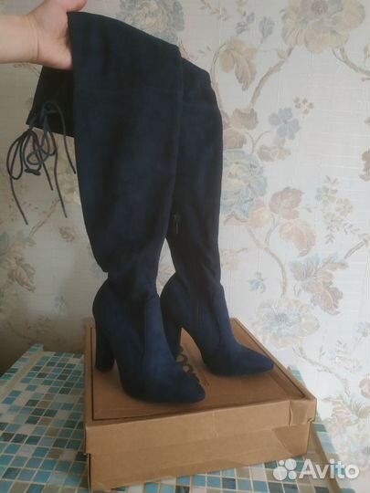 Сапоги женские ботфорты ASOS