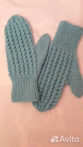 Детские варежки ручная вязка