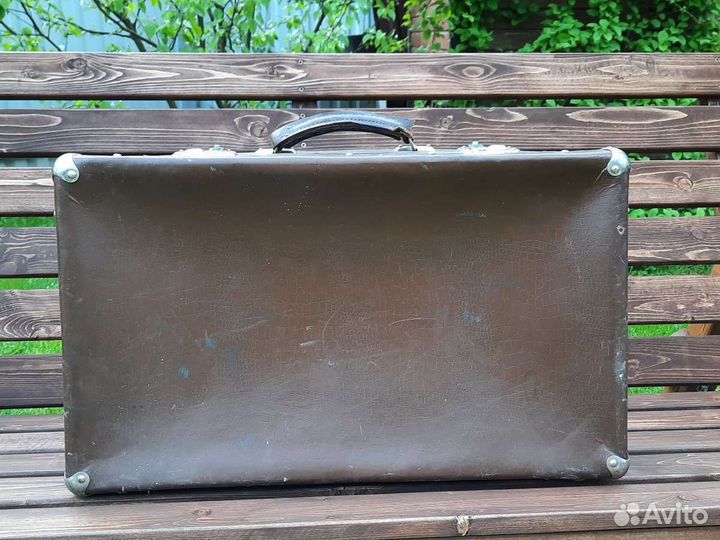 Кожаный чемодан СССР