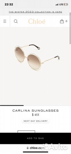 Очки Chloe