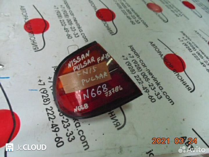 Стоп на nissan pulsar FN15