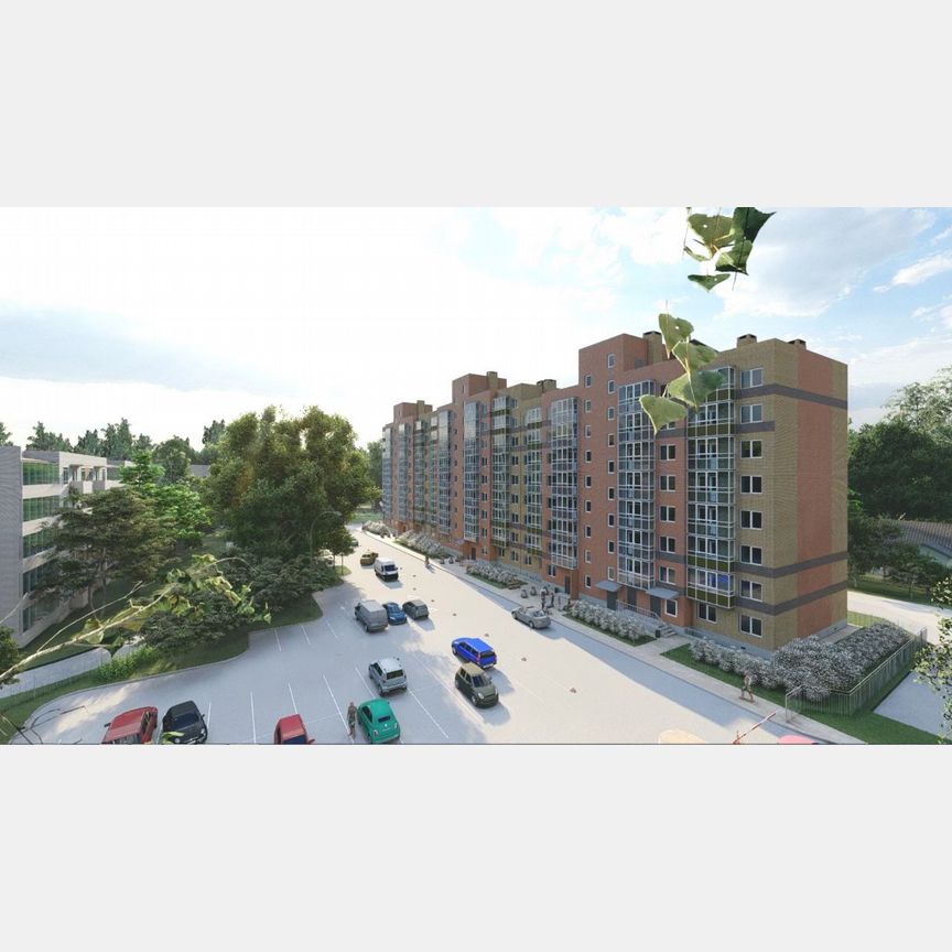 2-к. квартира, 60 м², 2/9 эт.