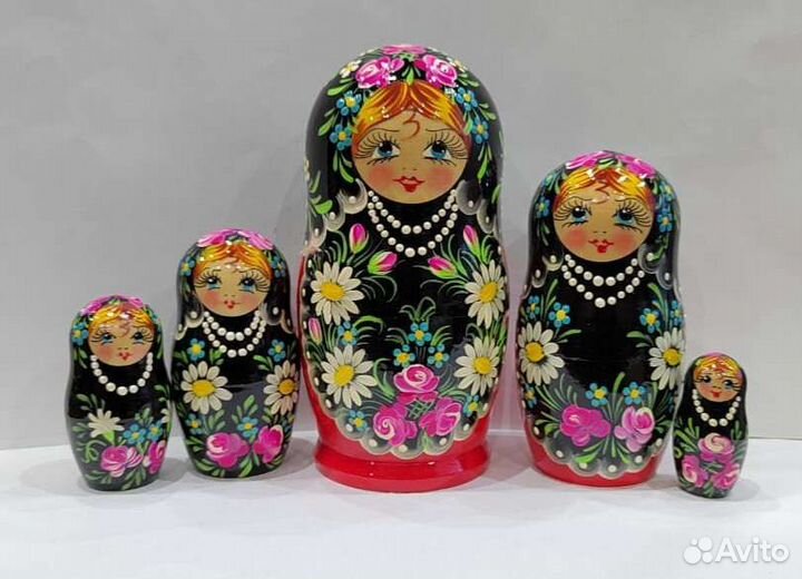 Матрешка пятиместная