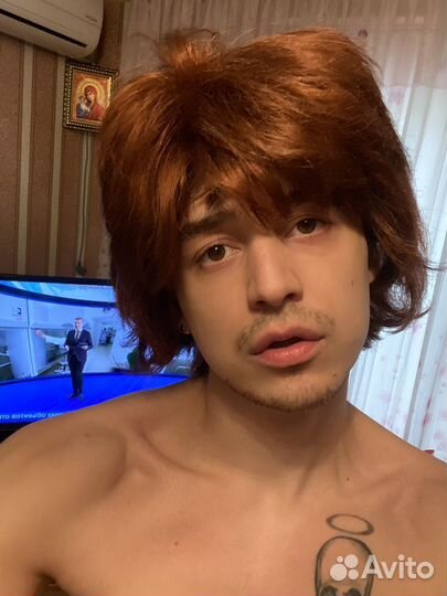 Парик шатен