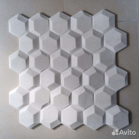 Гипсовая 3d панель