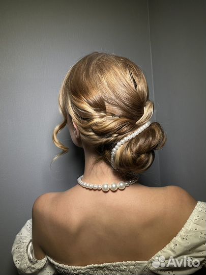 Укладка и макияж