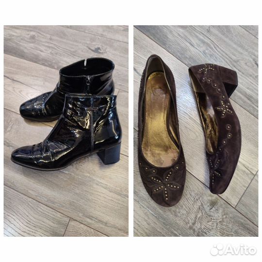 Ботильоны alla pugacheva, туфли tervolina