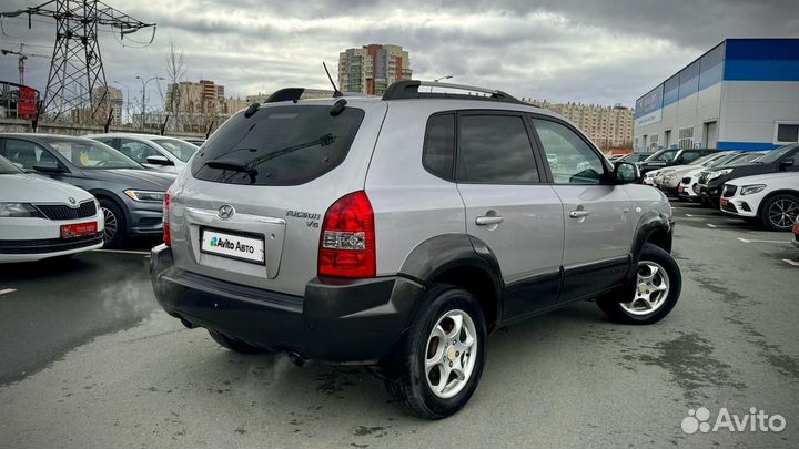 Hyundai Tucson 2.7 AT, 2004, 162 400 км