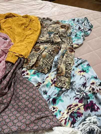 Пакет женских вещей размер 44-46 бу