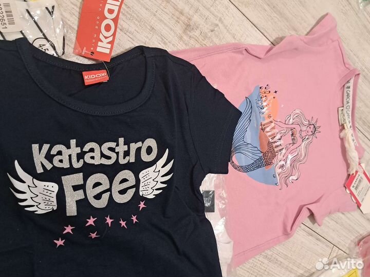 Новые брендовые с бирками футболки для куколки