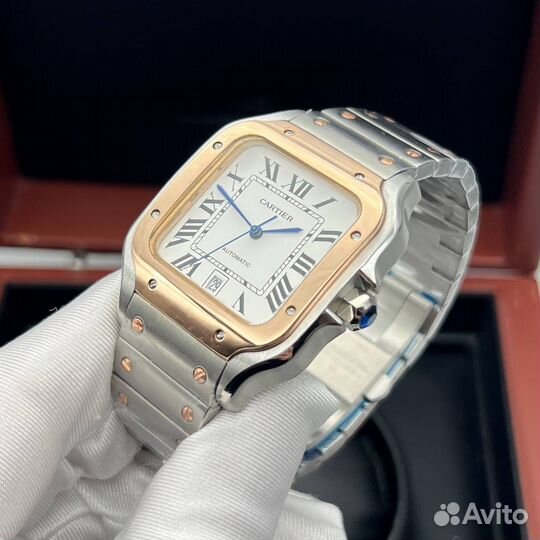 Мужские часы Cartier Santos