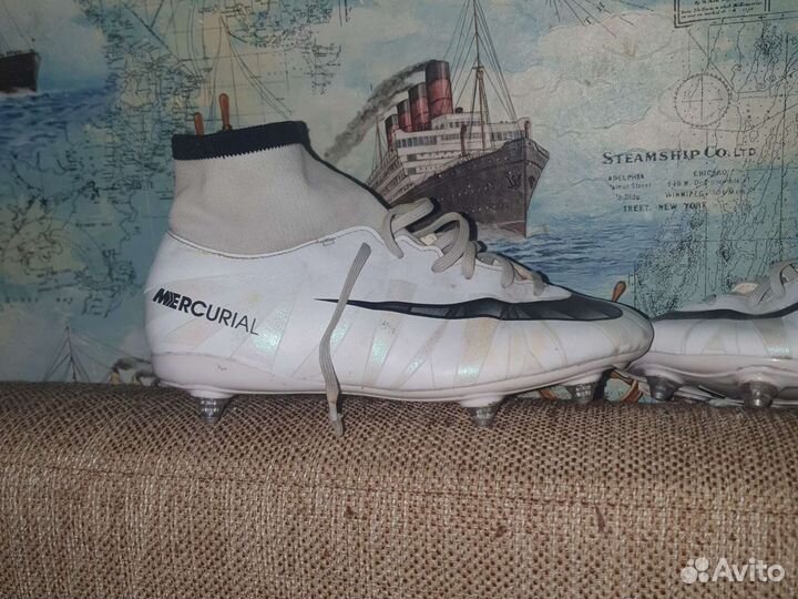 Футбольные бутсы nike mercurial