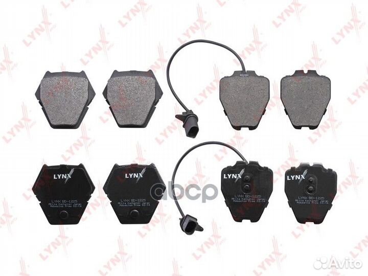 Колодки тормозные передние audi A6 1.8-4.2 98-0