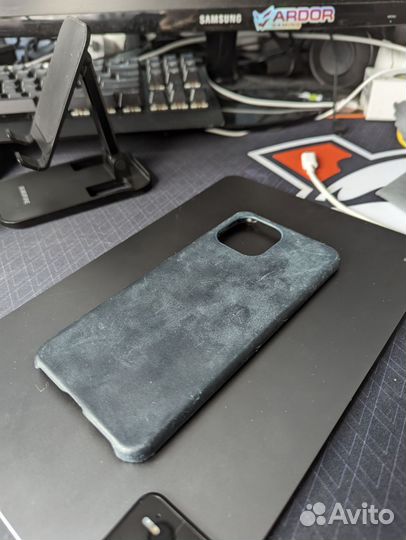 Кожаный чехол на mi 11 lite