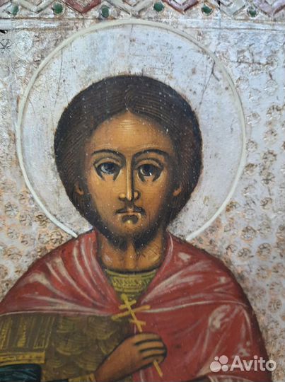 Старинные иконы. Св. муч. Виктор