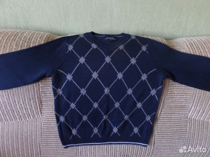 Новый шерстяной джемпер. Р. 134