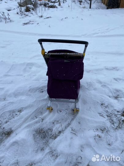 Коляска санки