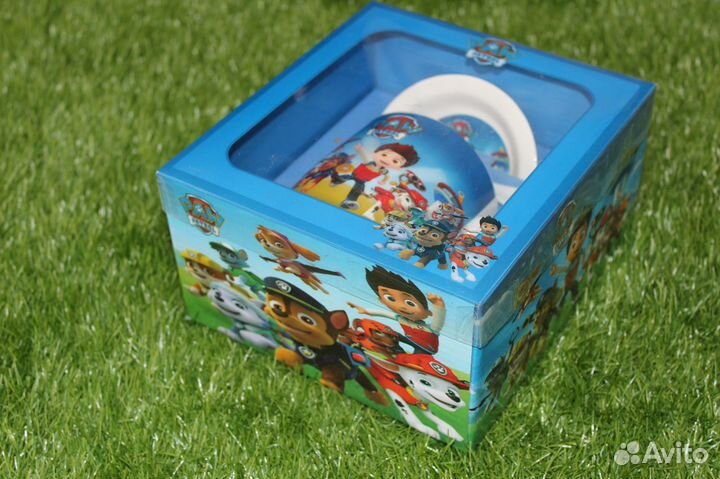 Набор посуды Щенячий патруль новый