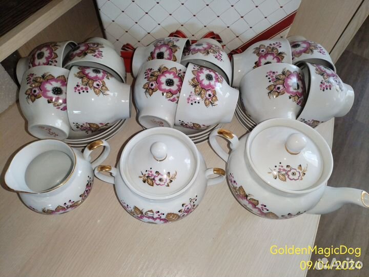 Чайный сервиз СССР Барановка