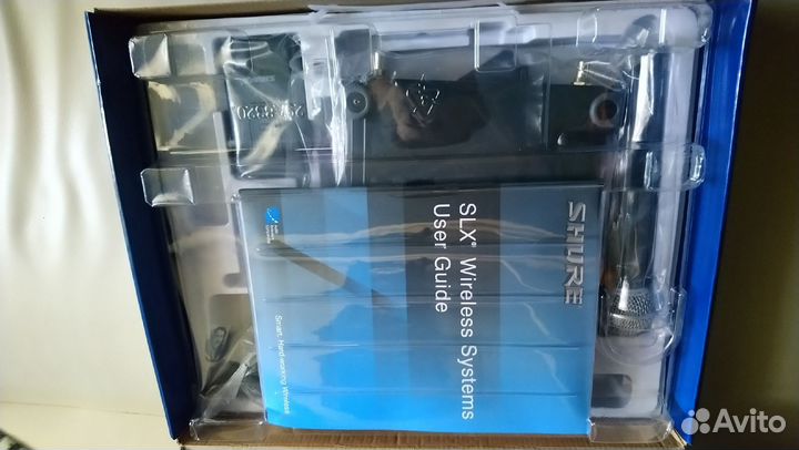 Радиосистема Shure SLX + головная гарнитура