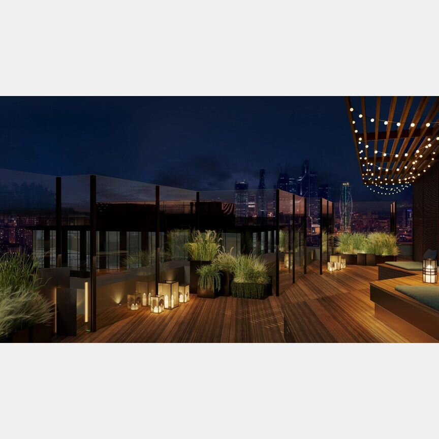 1-к. квартира, 54,3 м², 2/41 эт.