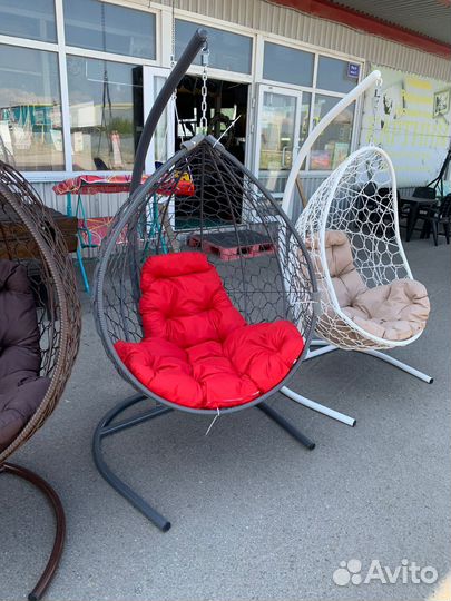 Подвесное кресло кокон. Одноместный/Двухместный