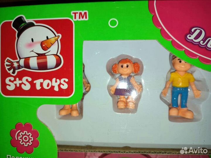 Новый игровой набор домик с фигурками