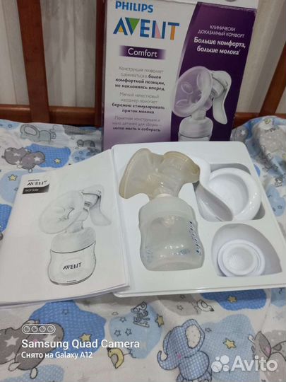 Молокоотсос avent ручной б/у