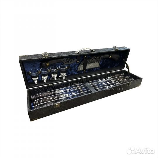 Подарочный кейс с шампурами 