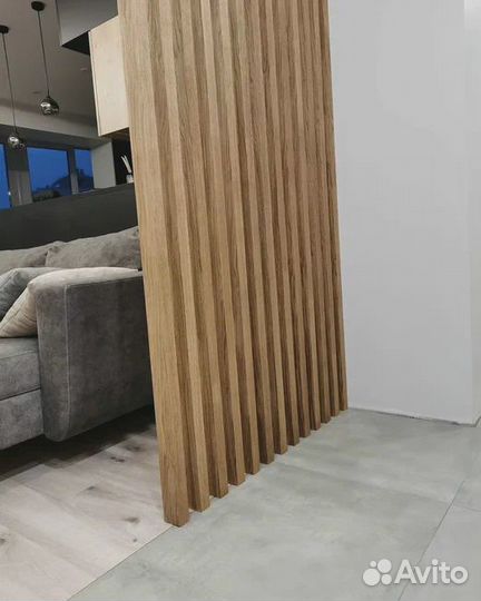 Из Шпона Реечные перегородки 13 шт