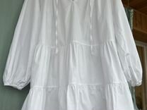 Платье летнее белое hm