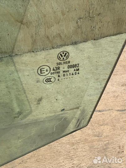 Стекло переднее левое VW Passat B6