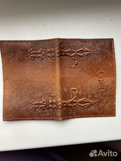 Обложка для паспорта натуральная кожа
