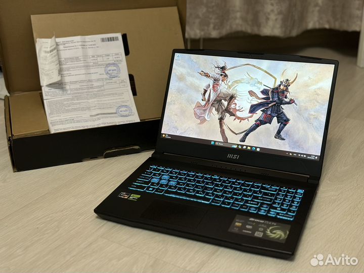 MSI Bravo 15.6” RTX4060/Ruzen 5 7535HS/16GB/512SSD