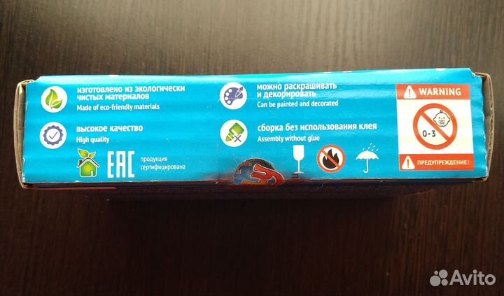 Деревянный конструктор мебель в кукольный домик