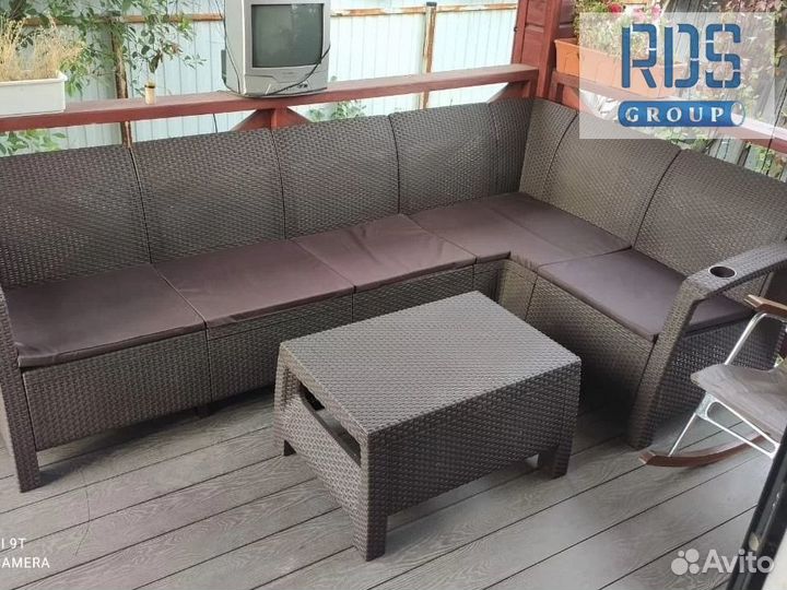 Садовая Мебель Ротанг / Подушки в Подарок