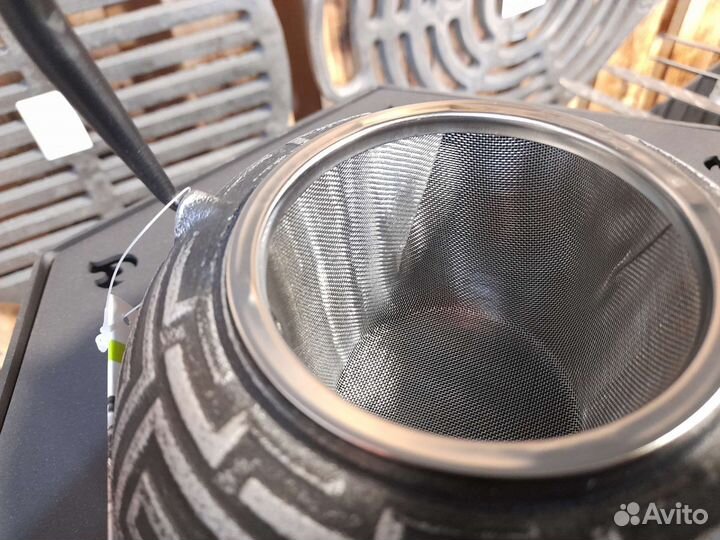 Чугунный заварочный чайник