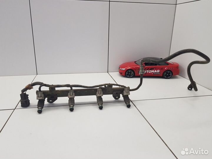 Рейка топливная (рампа) с форсунками