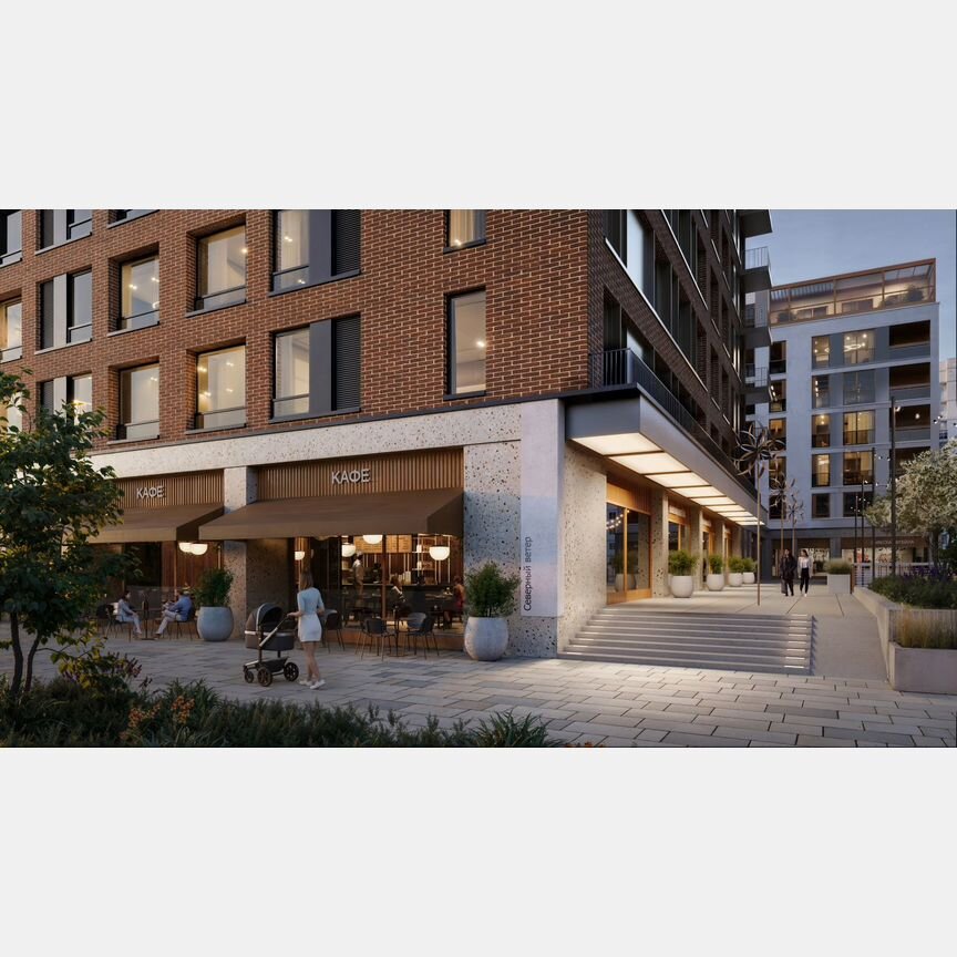 1-к. квартира, 69,8 м², 6/16 эт.