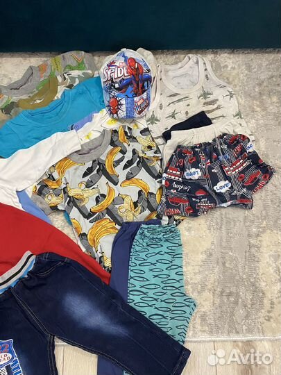 Детские вещи пакетом на мальчика 80 86