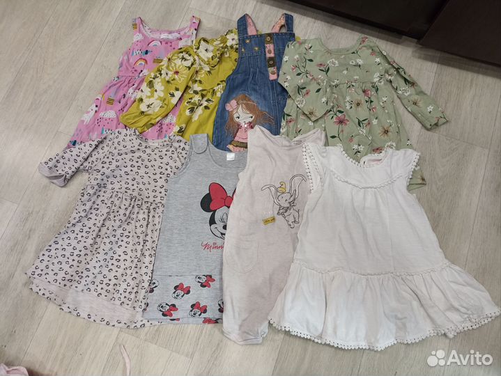 Пакет одежды на девочку 86