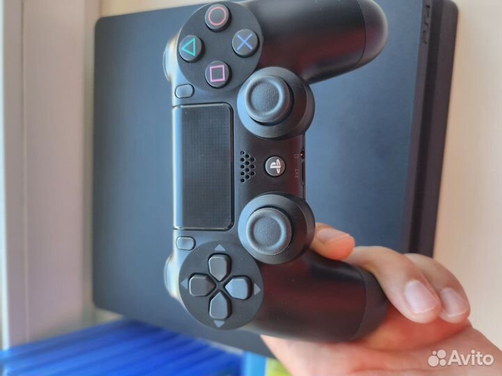 Sony PS4 slim 1tb, гарантия, игры в подарок