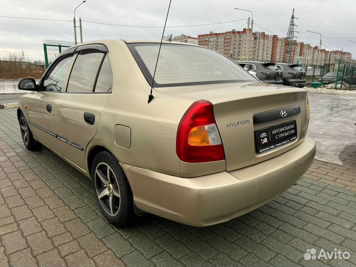Hyundai Accent 1.5 МТ, 2007, 240 000 км