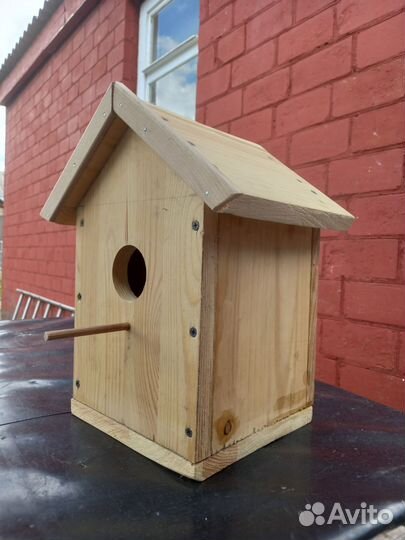 Скворечники для птиц.Материал бук ясень