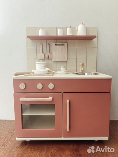 Детская деревянная кухня новая
