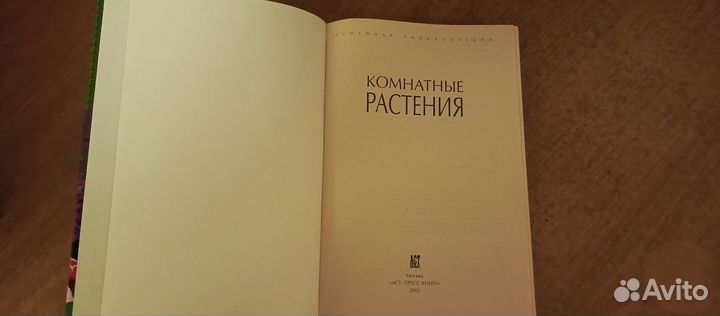 Энциклопедия комнатные растения