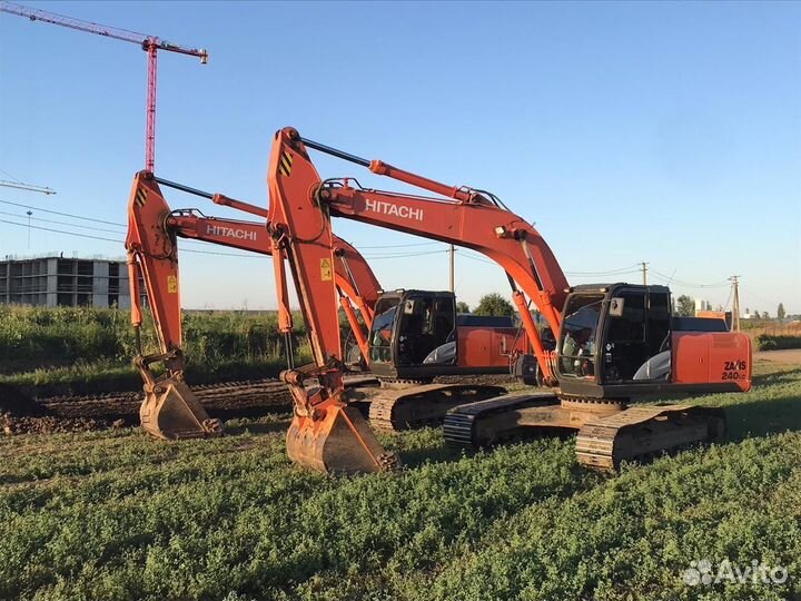 Экскаватор Гусеничный / Колесный (Аренда, Услуги)