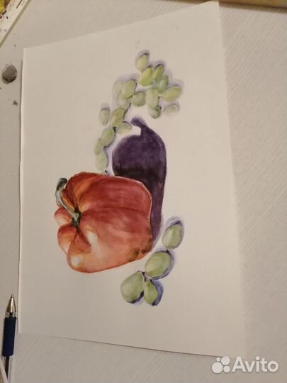 Картина акварелью