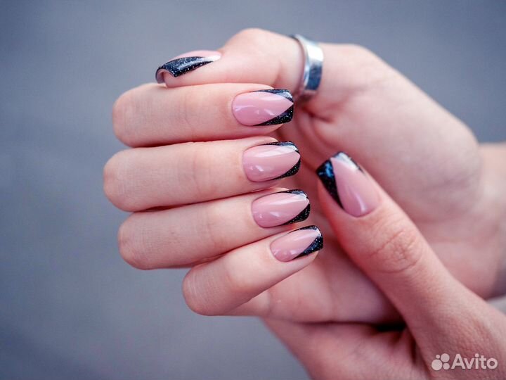 Маникюр, покрытие гель-лак, наращивание ногтей