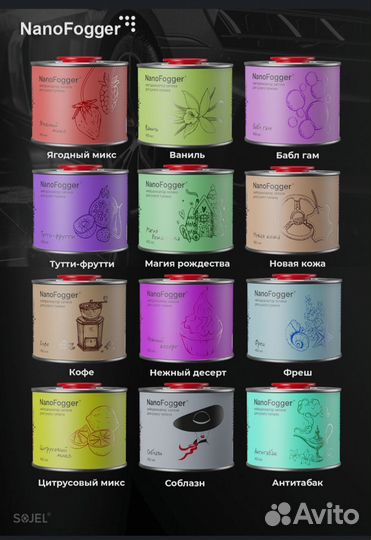 Обработка салона сухим туманом